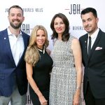 Will Gearin, Lisa Hochstein, Leslie Schreiber of RESOLVE Org, & jeweler Jason Arasheben at Jason of Beverly Hills in Design District (Credit – World RedEye)