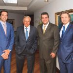 Martin Melo – Jose Luis Melo – Alfonso Macedo (president ocean Bank) – Carlos Melo