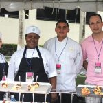 Staff from Atrio Restaurant with Students from MiamiCulintary Institute
