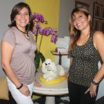 Claudia Melo and Manuela Llinas