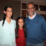 Elisa, Sarah, and Tony Hussain
