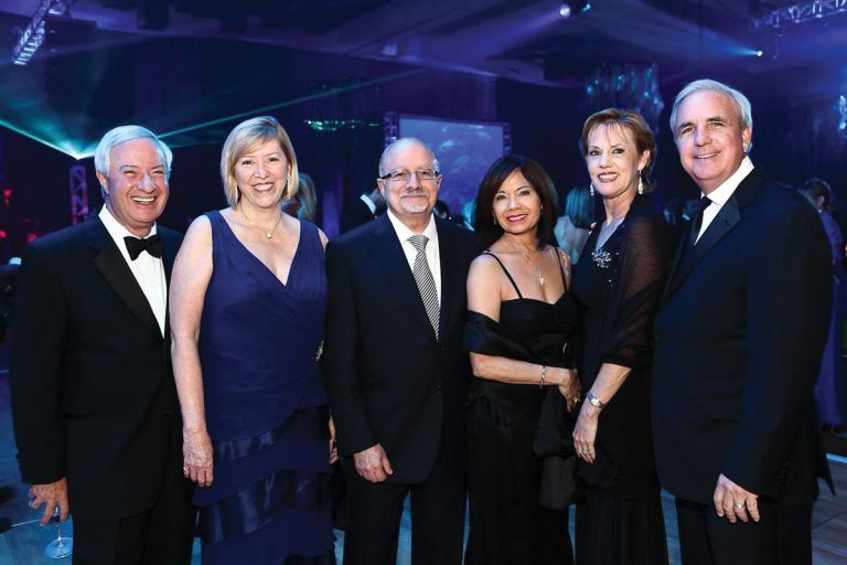 Don & Janet Slesnick, Dr. Eduardo Padrone & Guest, Lourdes & Mayor Carlos Gimenez