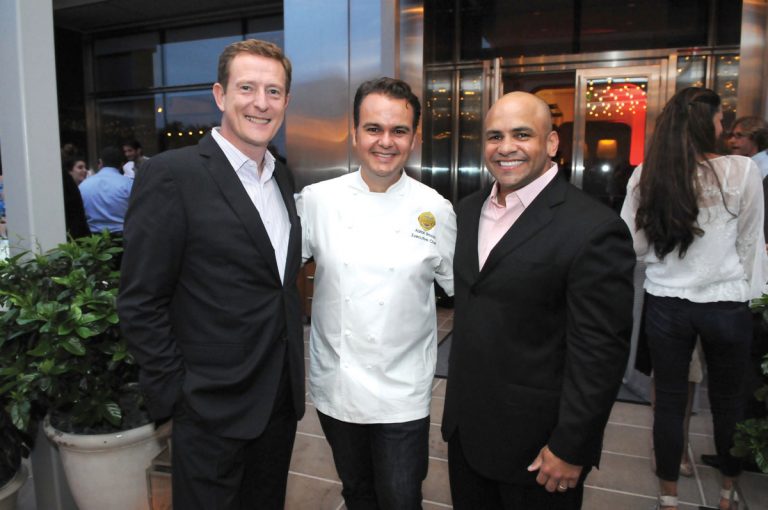 Simon Pettigrew, Chef Aaron Brooks, Tony Rodriguez