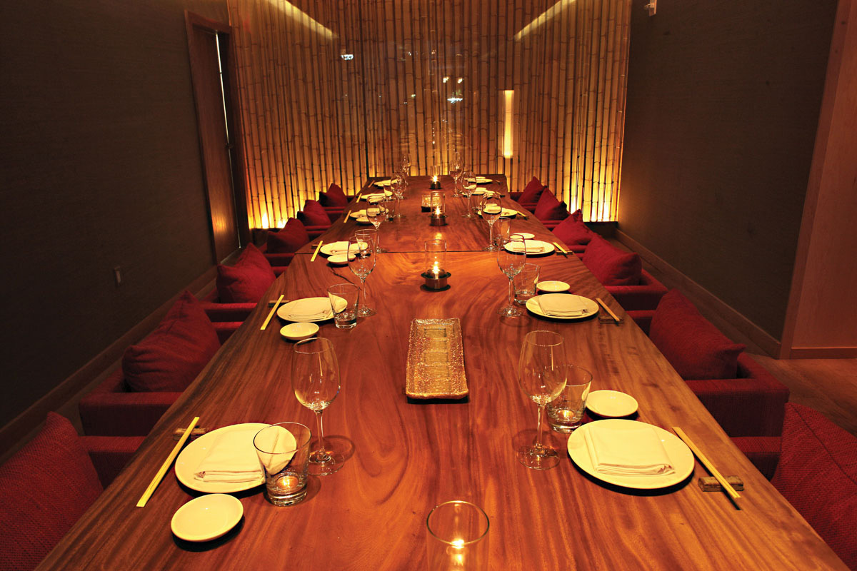 Private Dining Room, Zuma Miami