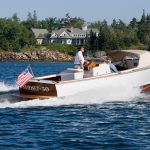 Matt Sledges SAMSET running near Rockland ME