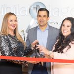 TOP PHOTO Estrellita S. Sibila, Coral Gables Vice Mayor Vince Lago and Jacqueline M. Lage