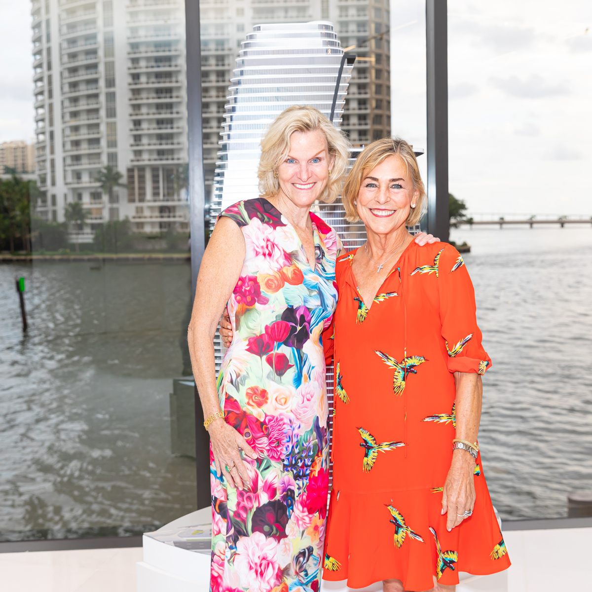 Frances Reaves and Mary Teague