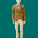 Full-length male mannequin.