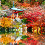 Daigoji temple in autumn, Kyoto. Japan autumn seasons.