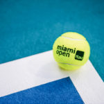 Tennis ball at the campus courts of the 2019 Miami Open. (Miami Dolphins)