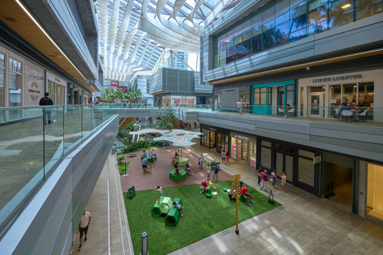 Locals and tourists alike showed up with their families to experience Gather Playground’s unique activities at Brickell City Centre.