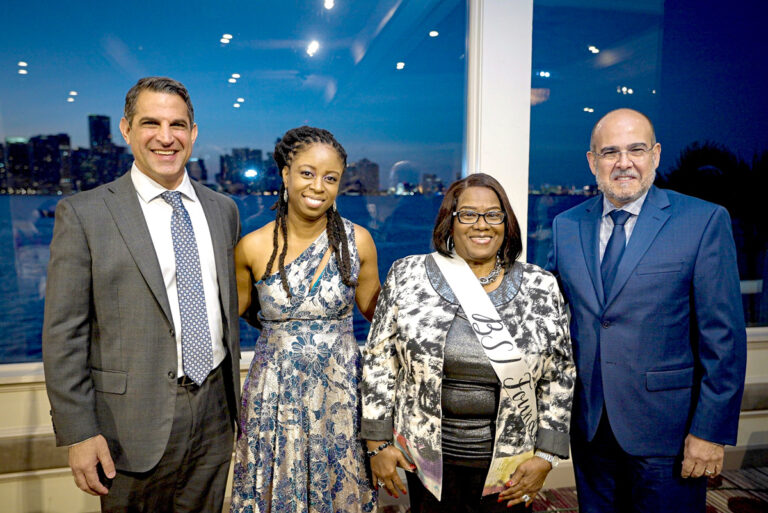 James Haj, Michelle Shirley, Althea McMillan & Dr. Jose L. Dotres
