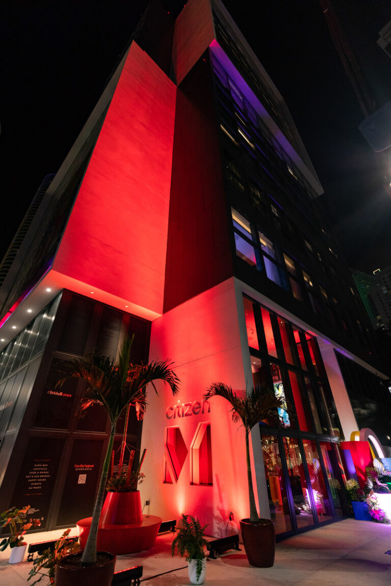VIP guests were greeted by an immersive experience and in-room activations created in part by Miami artists.