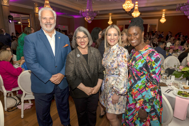 Jerry Plush, Mayor Daniella Levine Cava, Silvia Larrieu & Tina Brown