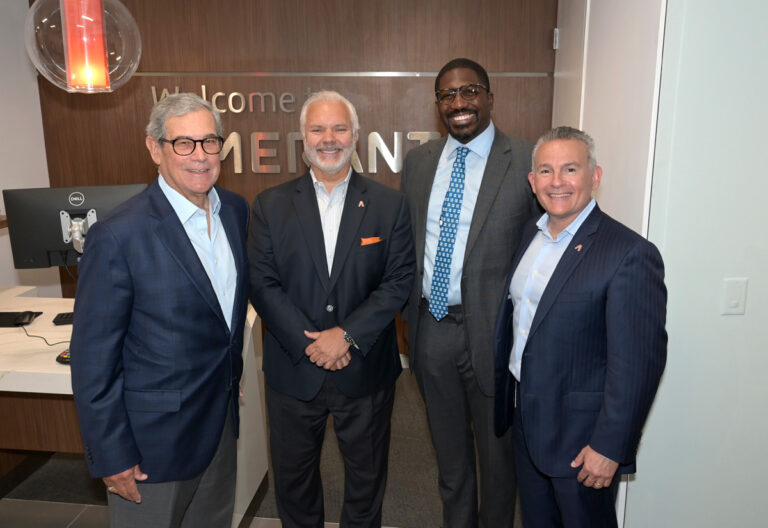 Mayor Joe Rasco, Jerry Plush, Rod Miller & Howard Levine