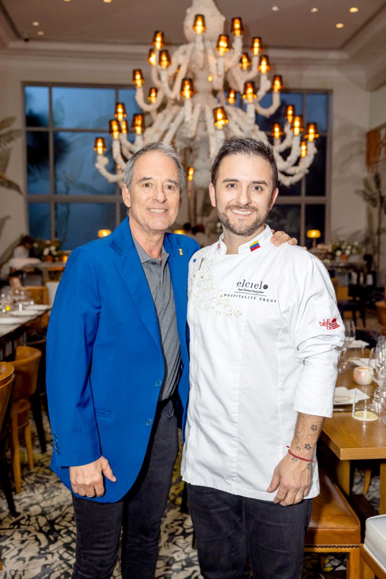 Juan Manuel Barrientos, Sr. & Chef Juan Manuel Barrientos