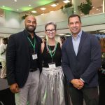 Eulois Cleckley, Meg Daly & Coral Gables Mayor Vince Lago