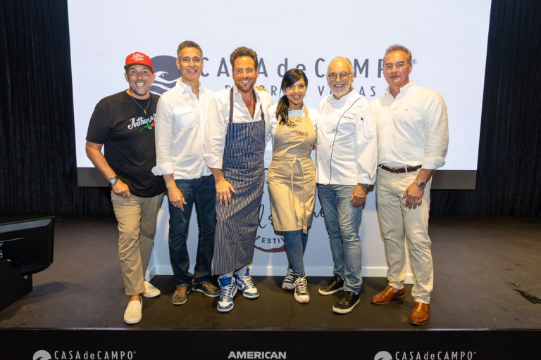 Chef Joe Isidori, Andres Pichardo, Chef Scott Conant, Chef Tita, Chef Hubert Keller & Jason Kycek