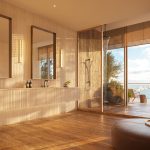 Bathroom Interior – The Penthouse at 1428 Brickell