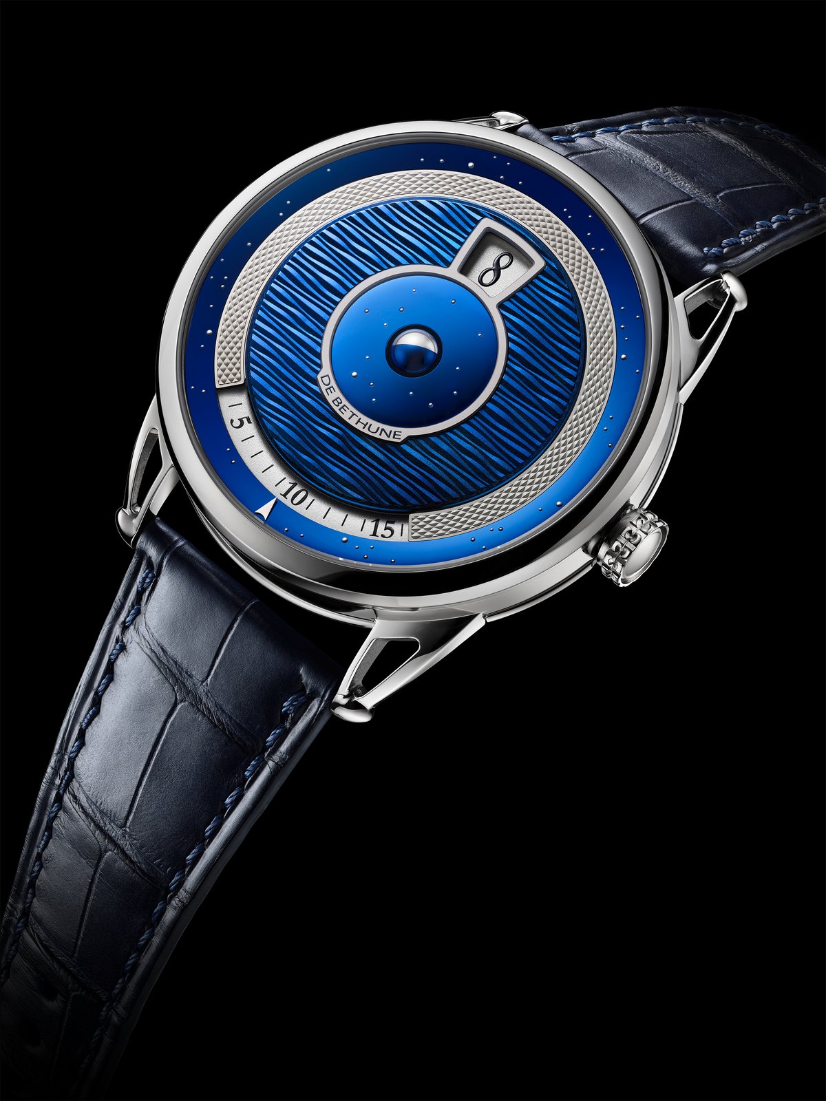 De Bethune DB25 Digitale: Jumping Hour and Spherical Moon