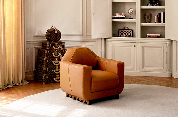 Louis Vuitton Kubic Armchair Joins the Pierre Legrain Homage